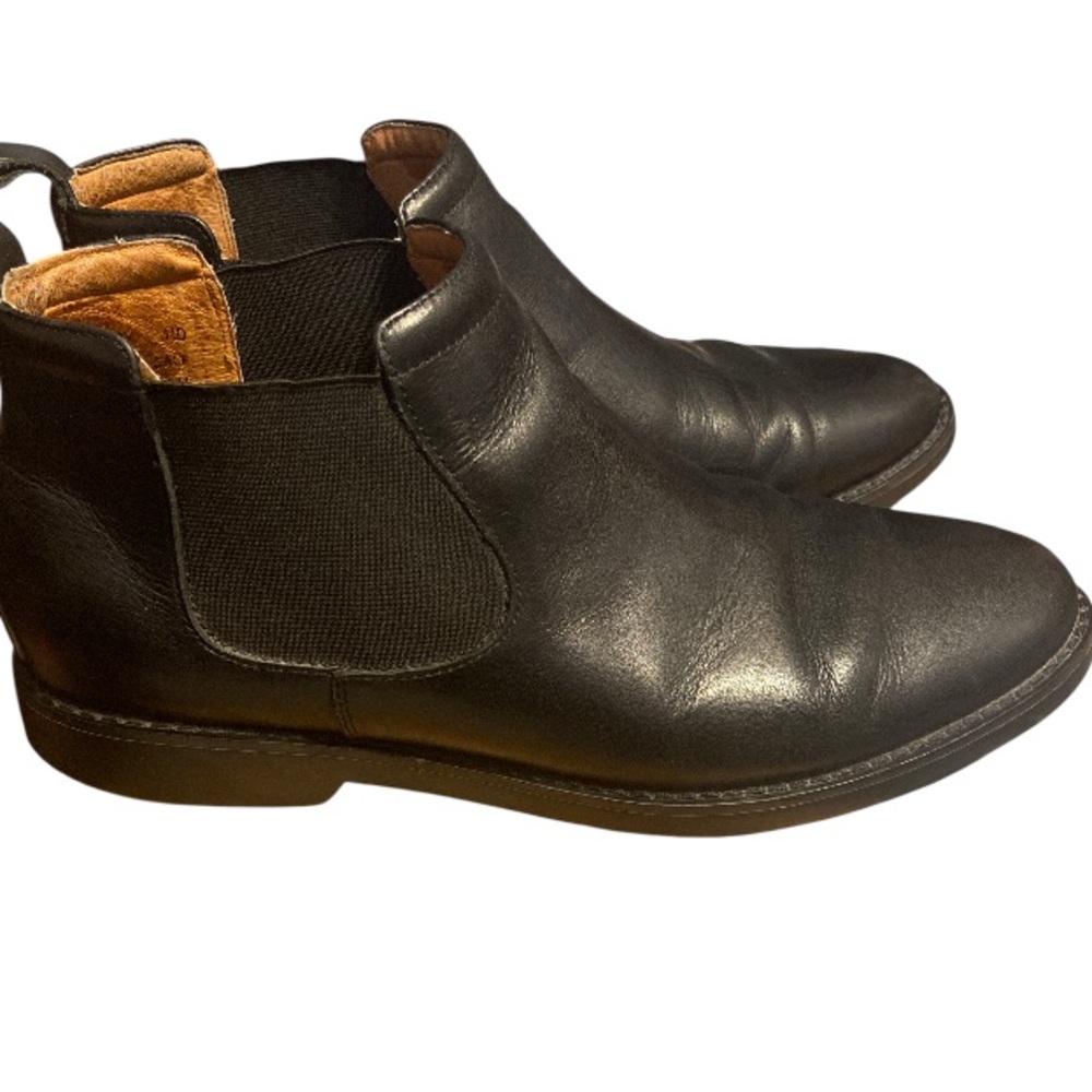 Polo by Ralph Lauren Black Leather waterbury Boots - Picture 2 of 8